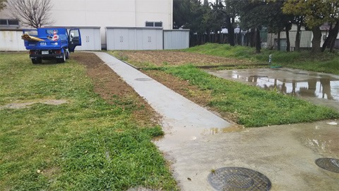 渡り通路設置工事