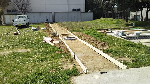 渡り通路設置工事