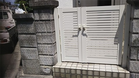 門扉取り替え工事