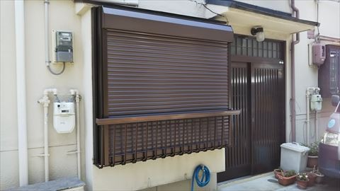 雨戸シャッター取付け工事
