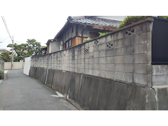 和泉市フェンス張り